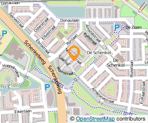 Bekijk kaart van J.C. Peute, praktijk voor fysio- en manuele therapie in Spijkenisse