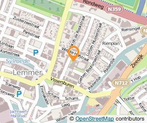 Bekijk kaart van Zorgcentrum Suderigge in Lemmer