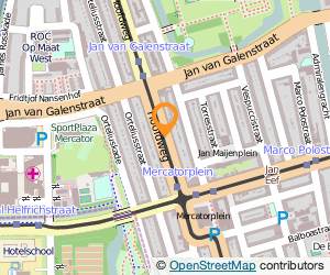 Bekijk kaart van Garage Hoofdweg in Amsterdam