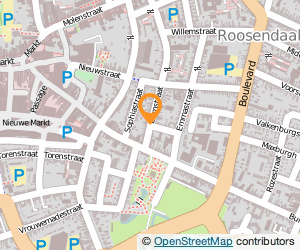 Bekijk kaart van Kapper Ger Knippen & Zo  in Roosendaal