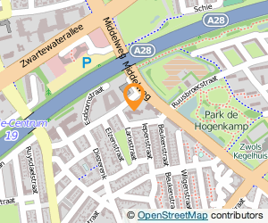 Bekijk kaart van Gereformeerde Basisschool Smaragd in Zwolle
