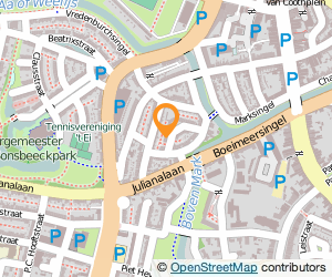 Bekijk kaart van Autorijschool Addie Voesenek in Breda