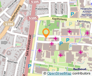 Bekijk kaart van Stichting Katholieke Universiteit in Nijmegen