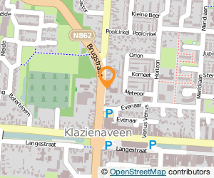 Bekijk kaart van Speedy in Klazienaveen
