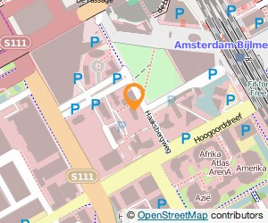 Bekijk kaart van Med. Cons. H'sum Arbodienst Midden Nederland B.V. in Amsterdam Zuidoost
