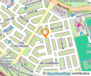 Bekijk kaart van Stuc.- en Wandafw.bedr. Tieme van der Vegt in Zwolle
