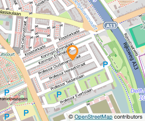 Bekijk kaart van Fysio in Delft