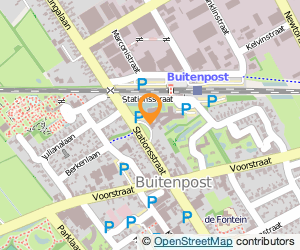 Bekijk kaart van Politie in Buitenpost