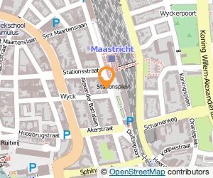 Bekijk kaart van Chinees-Indisch Restaurant 'Wen Chow' in Maastricht