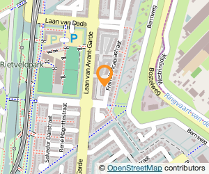 Bekijk kaart van Sportmassage Alex de Graaf  in Rotterdam