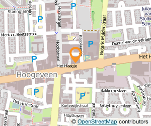 Bekijk kaart van ING Bank in Hoogeveen