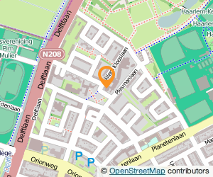 Bekijk kaart van Kapsalon Van Den Brand  in Haarlem