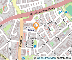 Bekijk kaart van Juzt locatie Lentehof  in Breda