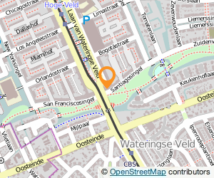 Bekijk kaart van Dierenkliniek Wateringse Veld  in Den Haag