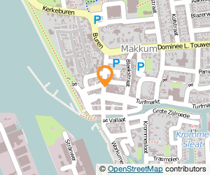 Bekijk kaart van Rinia fietsen in Makkum