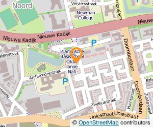 Bekijk kaart van Islamitische Basisschool Okba Ibnoe Nafi in Breda