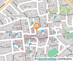 Bekijk kaart van SNS Bank in Nunspeet