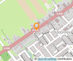 Bekijk kaart van V.O.F. Bouwbedrijf Schreurs  in Oldebroek