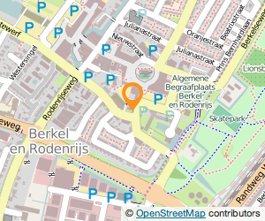 Bekijk kaart van Bureau in Berkel en Rodenrijs
