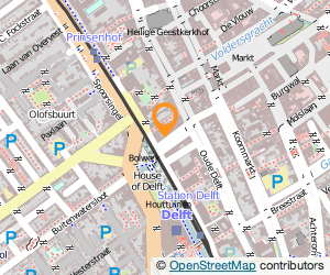 Bekijk kaart van Muziekhandel van Buytene in Delft