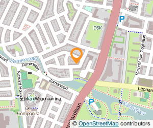 Bekijk kaart van Postduivenvereniging Snelpost  in Haarlem