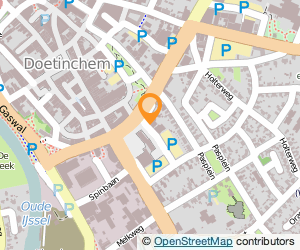 Bekijk kaart van ING Bank in Doetinchem
