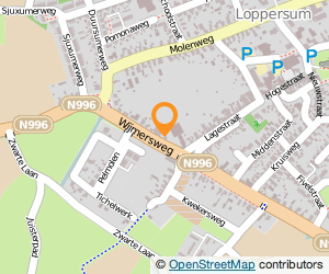 Bekijk kaart van Het uitzendbureau in Loppersum