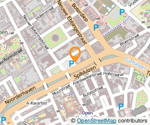 Bekijk kaart van Privépraktijk Ossenmarkt  in Groningen