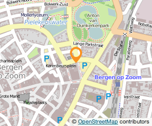 Bekijk kaart van Ziezokappers  in Bergen op Zoom