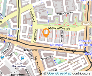 Bekijk kaart van Stucadoorsbedrijf R. Kröger  in Rotterdam