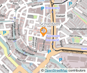 Bekijk kaart van Tandartsenpraktijk R.J. van den Berg B.V. in Schiedam