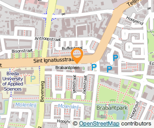 Bekijk kaart van BrainWash in Breda