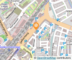 Bekijk kaart van Lagare International  in Leiden