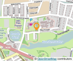 Bekijk kaart van Stichting Hospice Kaaskenshuis  in Zierikzee