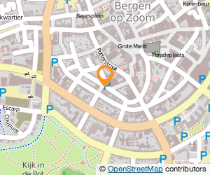 Bekijk kaart van Van der Burgt Coaching  in Bergen op Zoom