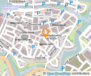 Bekijk kaart van Unique in Zwolle