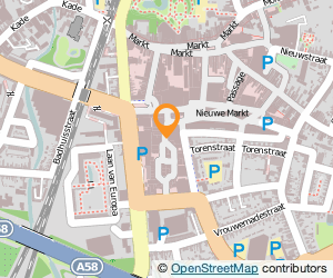 Bekijk kaart van HEMA in Roosendaal