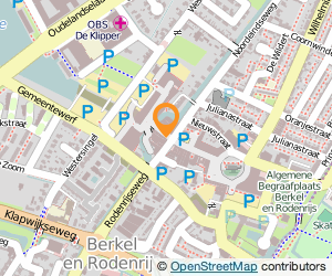 Bekijk kaart van Van der Breggen Bakkers in Berkel en Rodenrijs