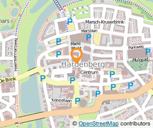 Bekijk kaart van HEMA in Hardenberg