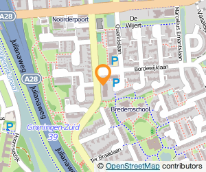 Bekijk kaart van Zuiderflat  in Groningen