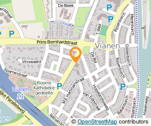Bekijk kaart van De Jonkheer in Vianen (Utrecht)