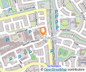 Bekijk kaart van Café 'Spoorzicht'  in Schagen