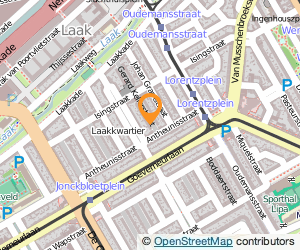 Bekijk kaart van Pedicure Janny Bek in Den Haag