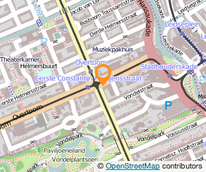 Bekijk kaart van Apotheek Wittop Koning in Amsterdam