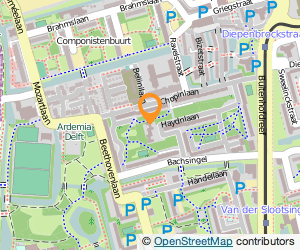 Bekijk kaart van Westland Hoofdvestiging in Delft
