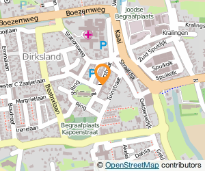 Bekijk kaart van A. van der Groef B.V.  in Dirksland
