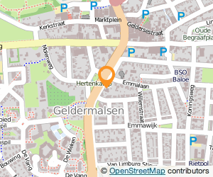 Bekijk kaart van Tandartsenpraktijk Vreugdenhil C.S. in Geldermalsen