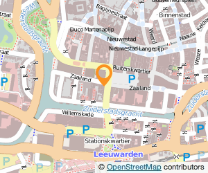 Bekijk kaart van Grieks Restaurant Dionysos  in Leeuwarden