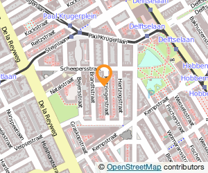 Bekijk kaart van Taxibedrijf Connecting in Den Haag