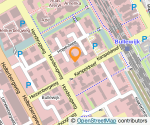 Bekijk kaart van Prometric B.V.  in Amsterdam Zuidoost